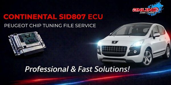 What is SID807 ECU? Chip Tuning and Online File Solutions