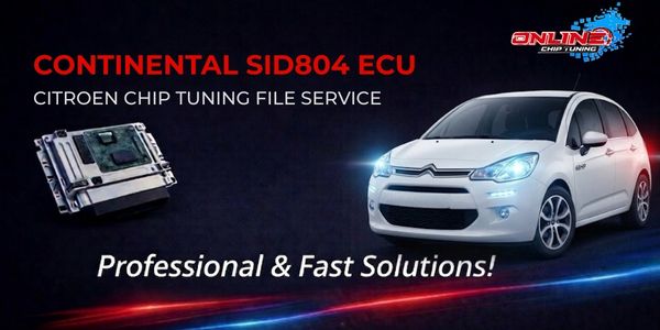What is SID804 ECU? Chip Tuning and Online File Solutions